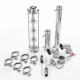 Stainless mash column for capping (CLAMP 2 inches) в Магадане