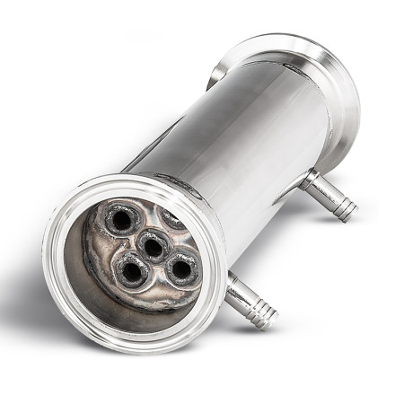 Dephlegmator shell-and-tube "Gorilych" Aroma with a CLAMP 2 inches в Магадане