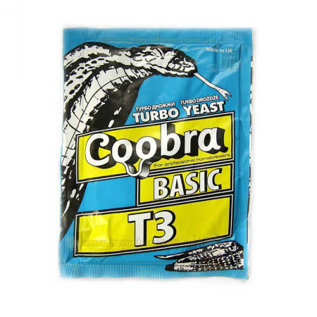 Turbo yeast alcohol "COOBRA" BASIC T3 (90 gr) в Магадане