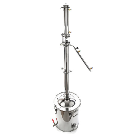 Packed distillation column 50/400/t with CLAMP (3 inches) в Магадане