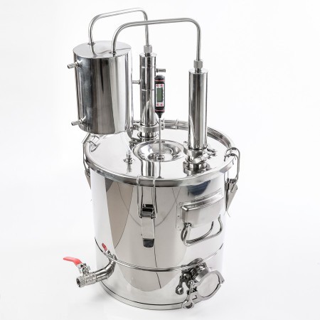 Double distillation apparatus 50/380/t with CLAMP 1,5 inches в Магадане