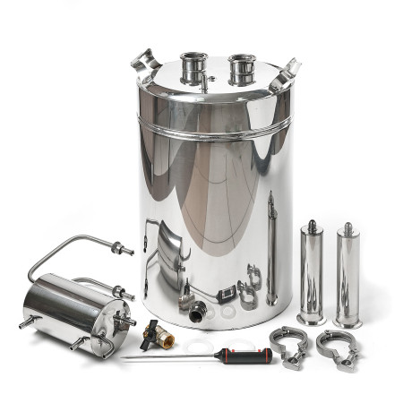 Cheap moonshine still kits "Gorilych" double distillation 20/35/t (with tap) CLAMP 1,5 inches в Магадане