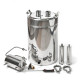 Cheap moonshine still kits "Gorilych" double distillation 20/35/t (with tap) CLAMP 1,5 inches в Магадане