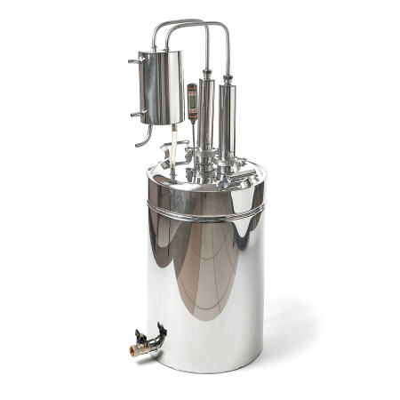Cheap moonshine still kits "Gorilych" double distillation 20/35/t (with tap) CLAMP 1,5 inches в Магадане