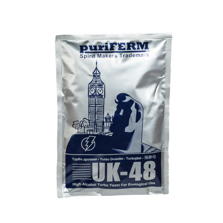Turbo Yeast alcohol Puriferm UK-48 TURBO (128 gr) в Магадане