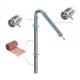 Element of the alcohol mashine Universal with CLAMP 1.5 inches в Магадане