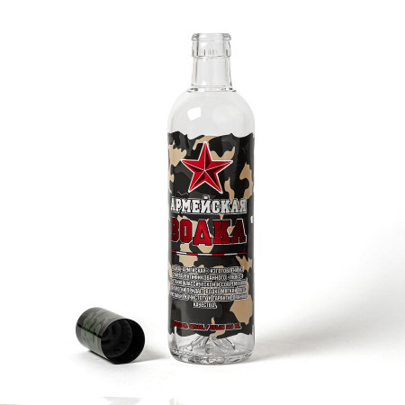 Souvenir bottle "Army" 0.5 liter в Магадане