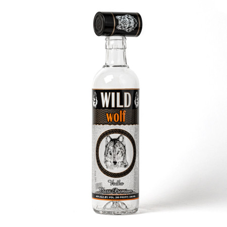 Souvenir bottle "Wolf" 0.5 liter в Магадане