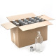 20 bottles "Flask" 0.5 l with guala corks in a box в Магадане
